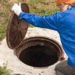 Residential septic tank