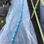 repaired trenchless pipe