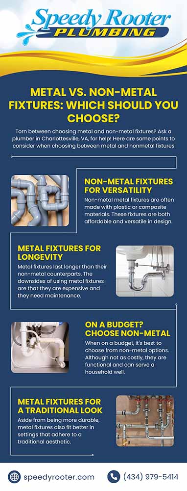 Metal vs. Non-metal fixtures