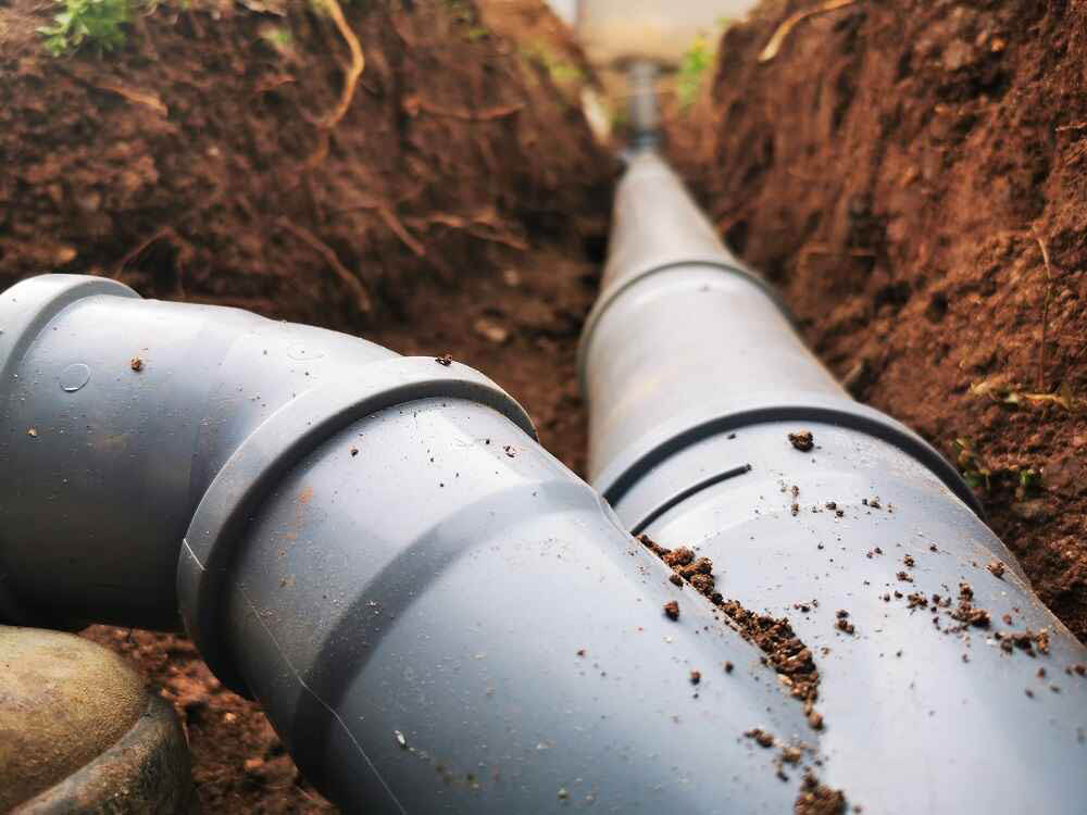 sewer pipes